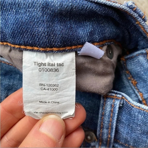 CHEAP MONDAY | Tight  Ital Tac Jeans - Picture 3 of 7